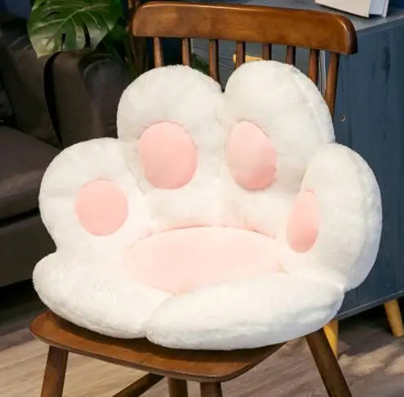 Cojín Kawaii Patita de Gato Suave para Mascotas y Personas