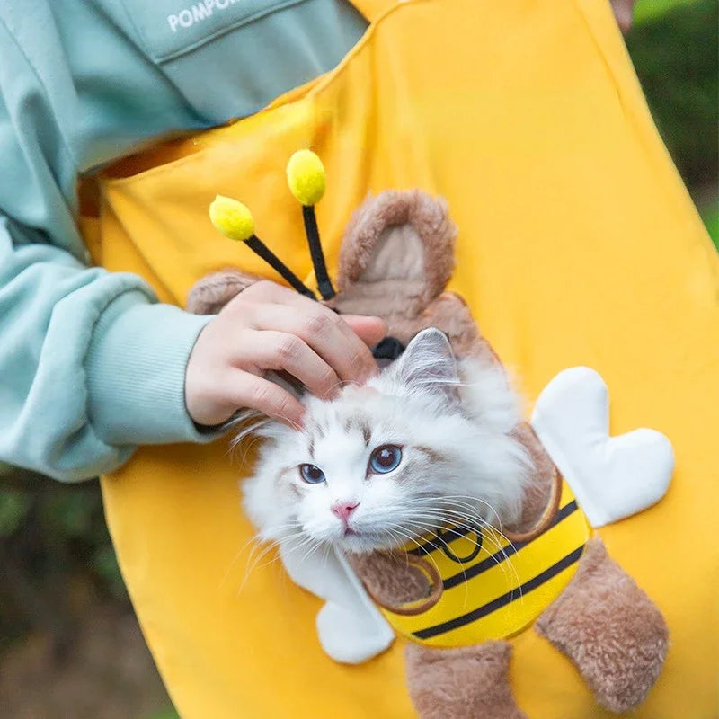 Bolso de Transporte Divertida para Perros y Gatos Pequeños 