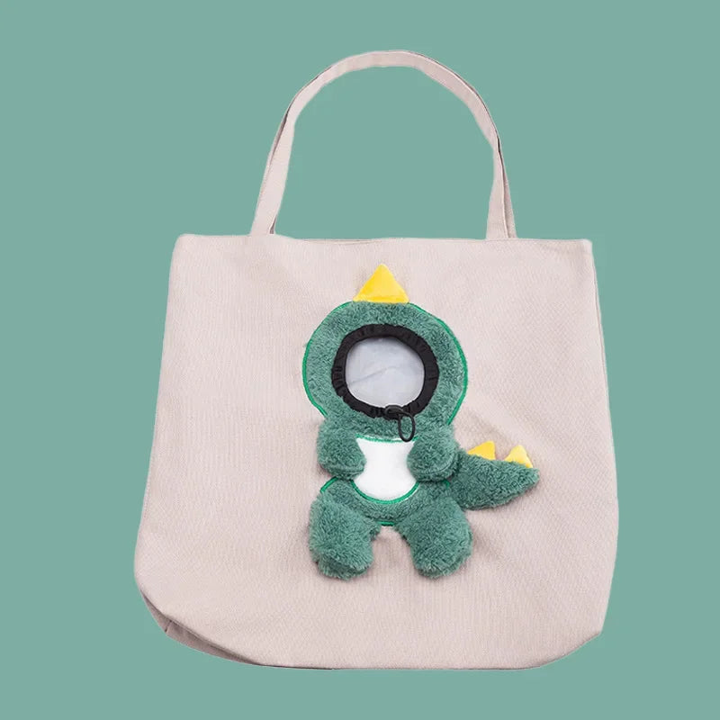 Bolso de Transporte Divertida para Perros y Gatos Pequeños 